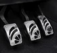Pedales deportivos tuning universales para auto - Miniatura 6