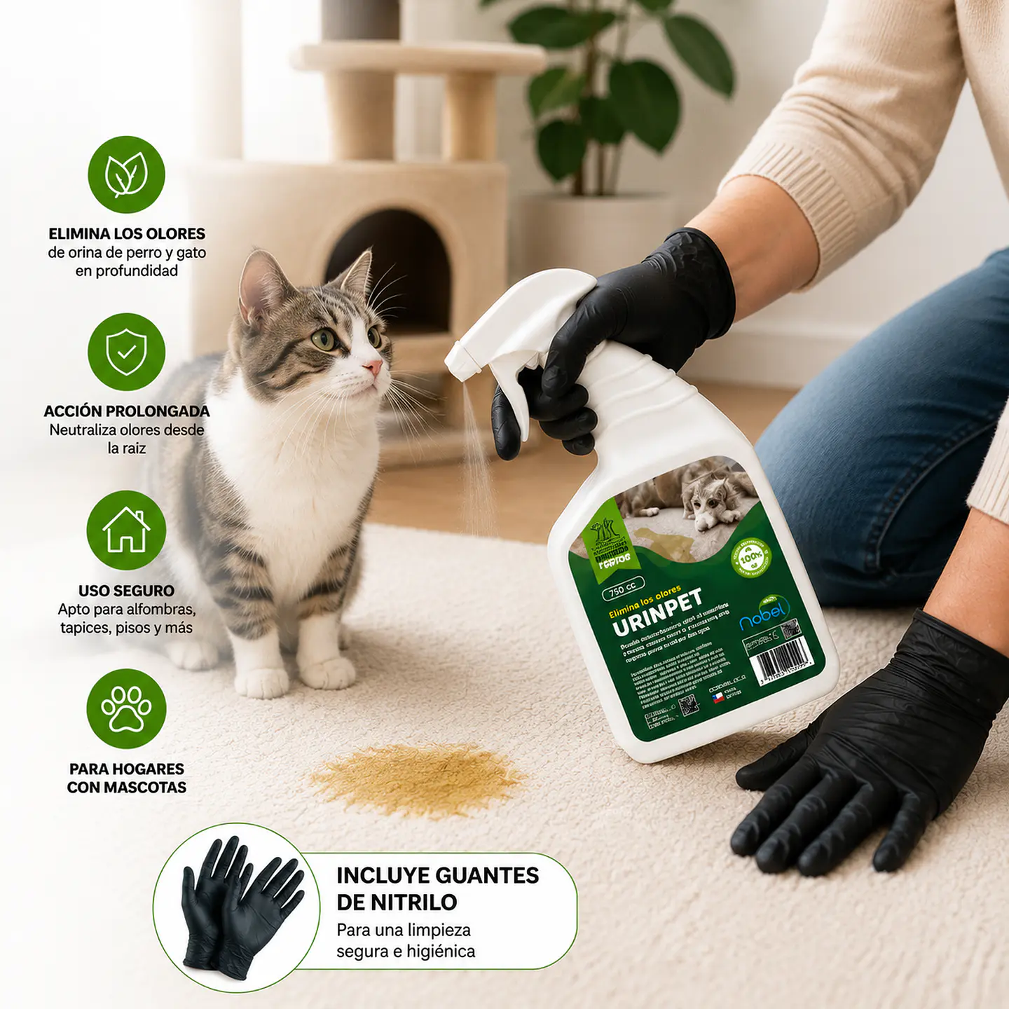 neutralizador orina gato gatos perro perros elimina olores 3