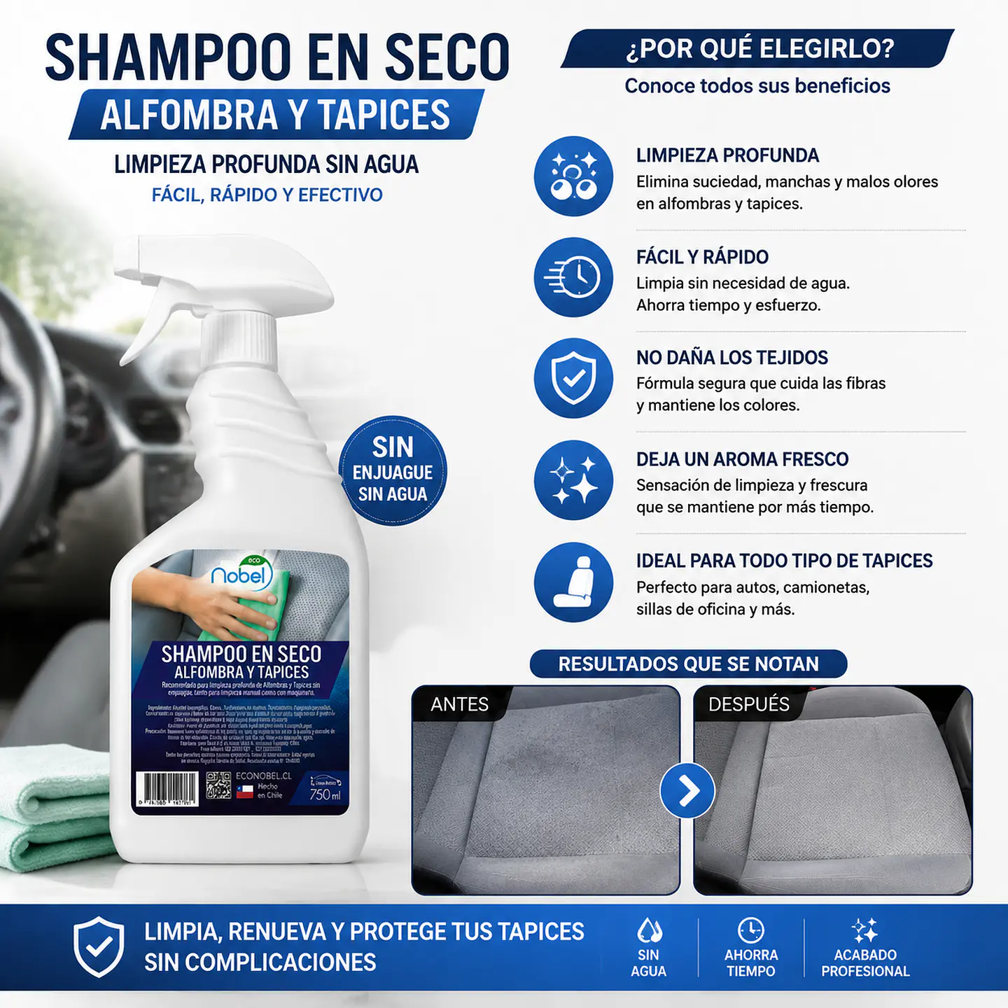 shampoo limpia lavado tapiz y alfombra en seco 3