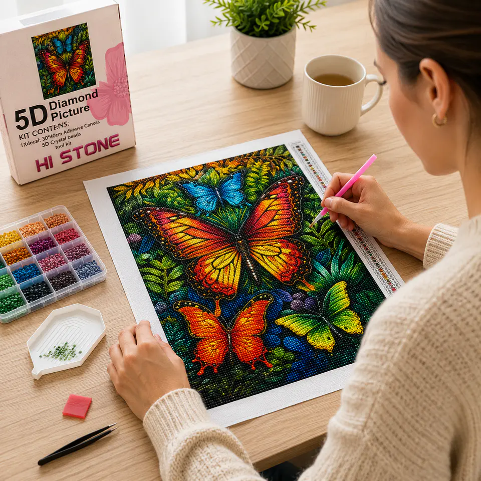 Kit De Bordado Pintura Diamante 5d diseños 6