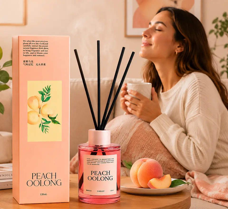 Difusor De Ambiente aromatizante hogar durazno 3