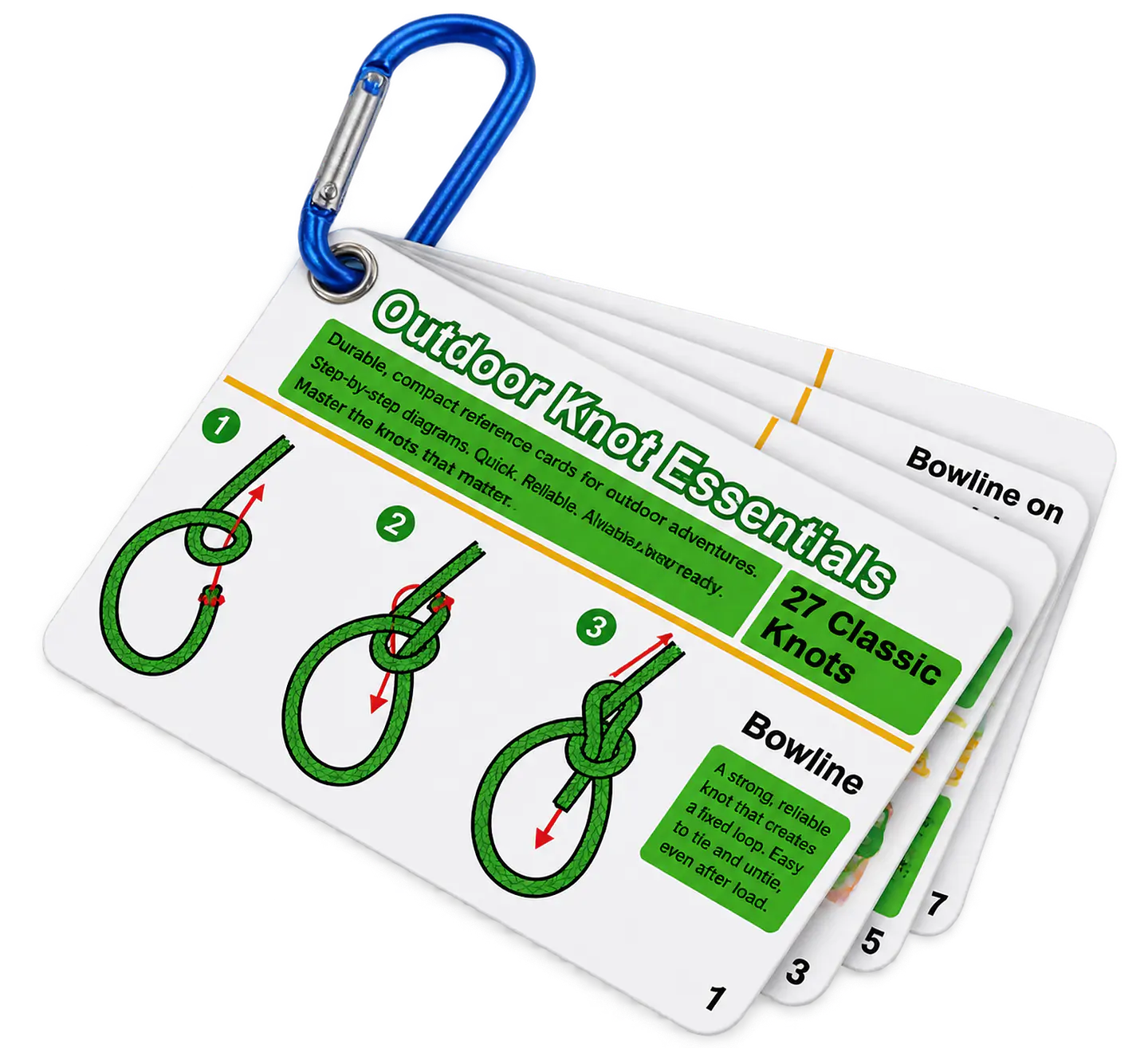 Kit guia completa de nudos para camping 1