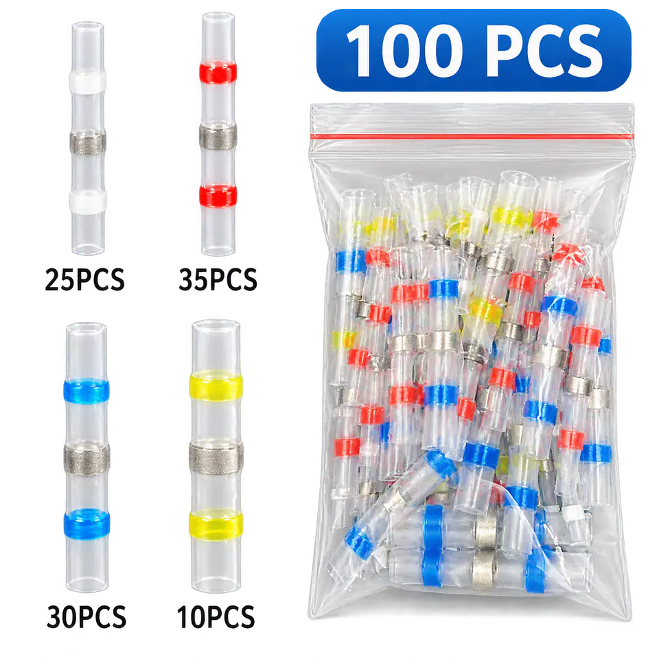 Kit Terminales Conector De Cable Eléctrico Aislado 4