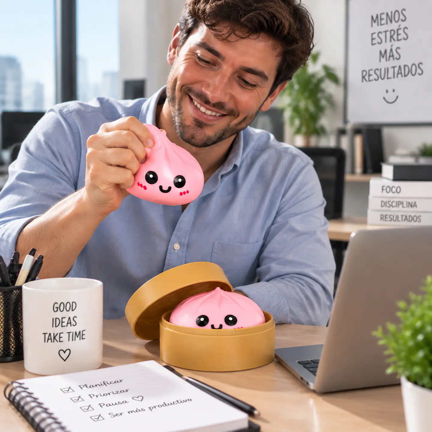 Antiestres para liberar tensiones slime dumpling 10