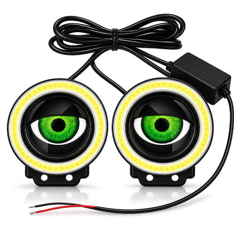 Neblinero led con ojos 88mm ojo de angel