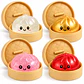 Pack pancito vaporera squishy 4 modelos - Miniatura 1