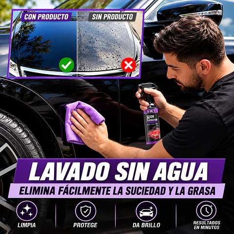 Spray De Revestimiento Cerámico Para Automóviles 3 En 1, 2 U