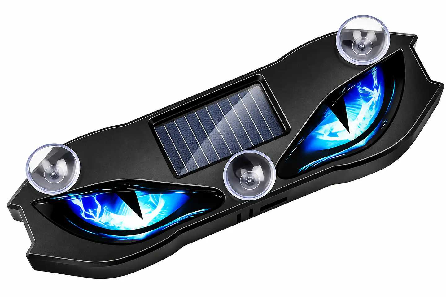 Luz Solar Led Ojos De Diablo Para Parabrisas Auto Con Sensor 1