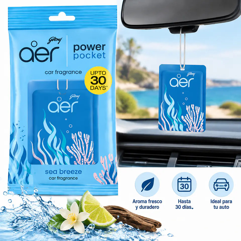 Aromatizante para autos pieza closet 30 dias 24