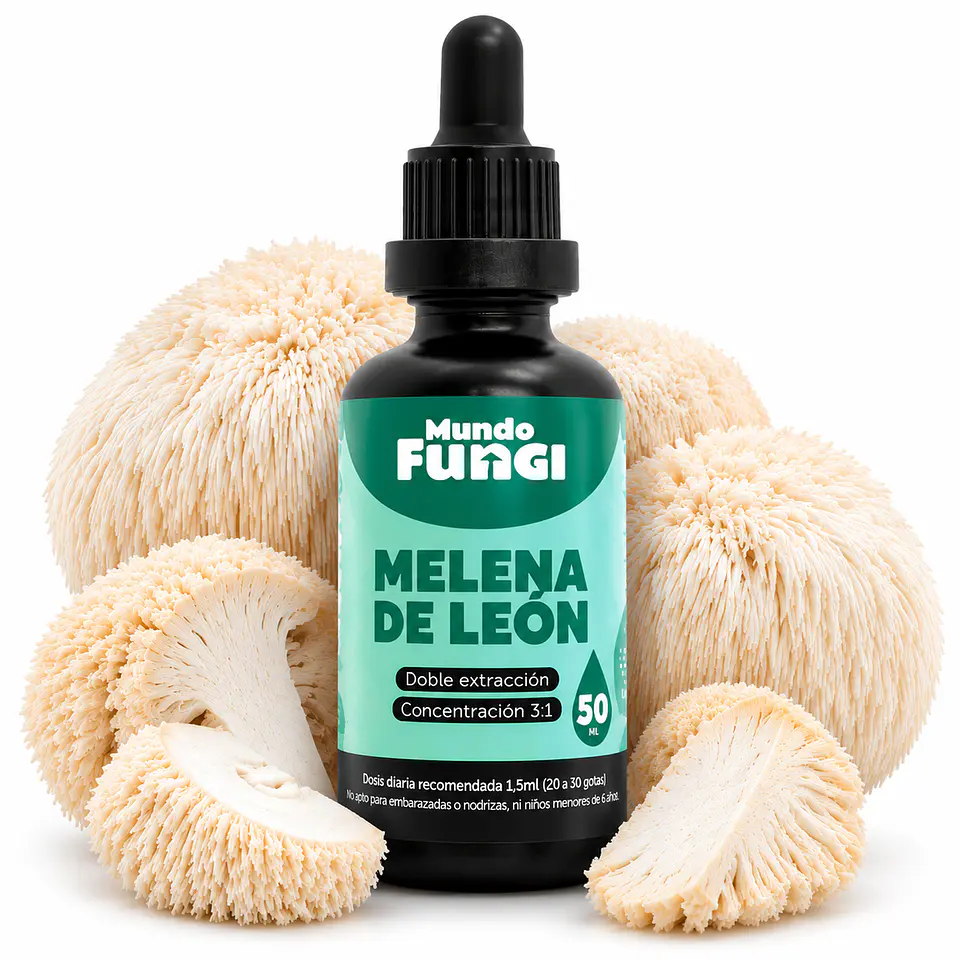 Melena De León Extracto 50 Ml Fungi Natural suplemento 1