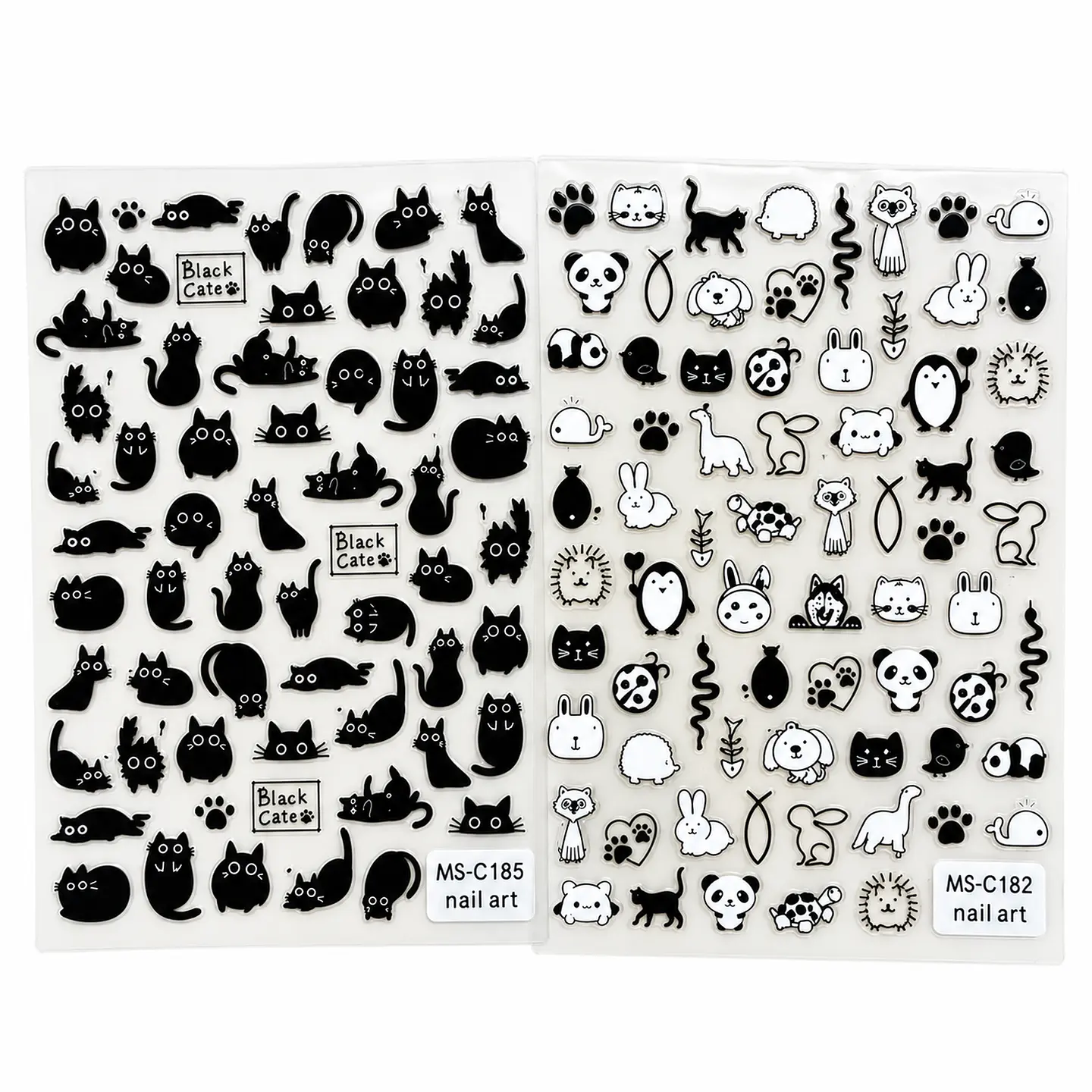 Sticker para uñas gatitos gato diseño unico 1