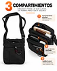 Bolso cruzado bandolera pecho morral - Miniatura 3
