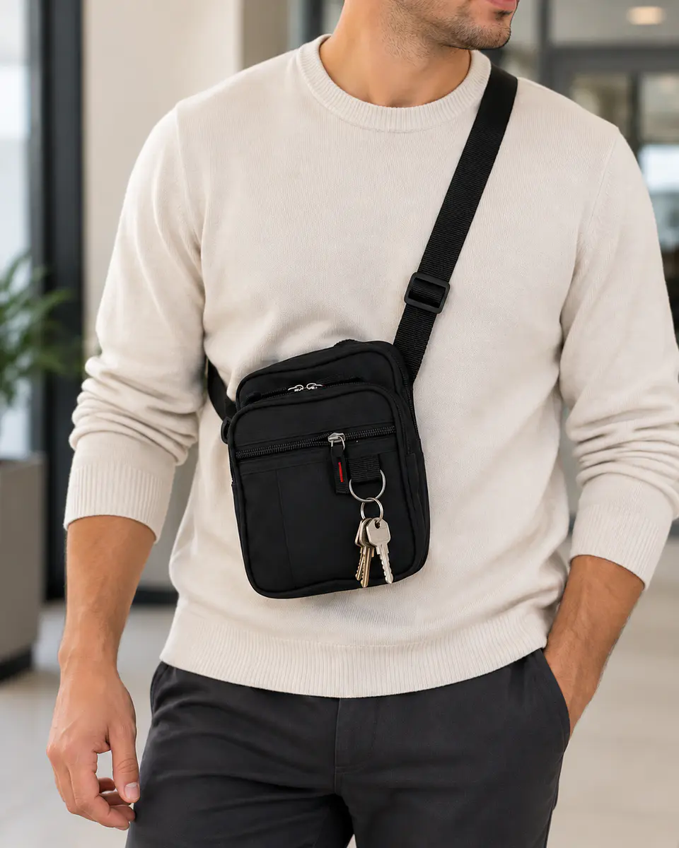 Bolso cruzado bandolera pecho morral 4