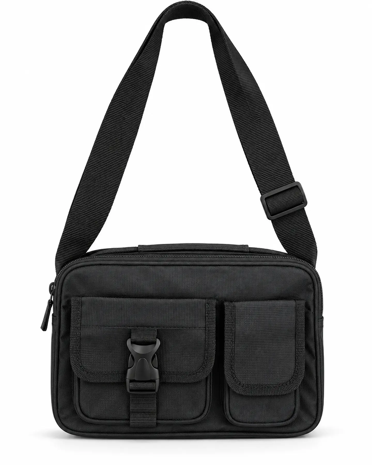 Bolso Bandolera cruzado morral negro 1