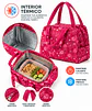 Lonchera termica para comida trabajo colegio - Miniatura 3