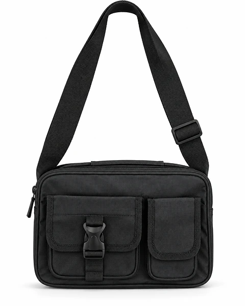 Bolso Bandolera cruzado morral negro