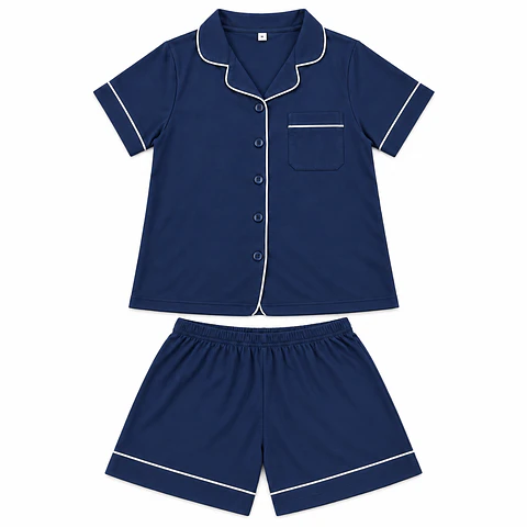 Pijama De Algodón Para Mujer Primavera Verano