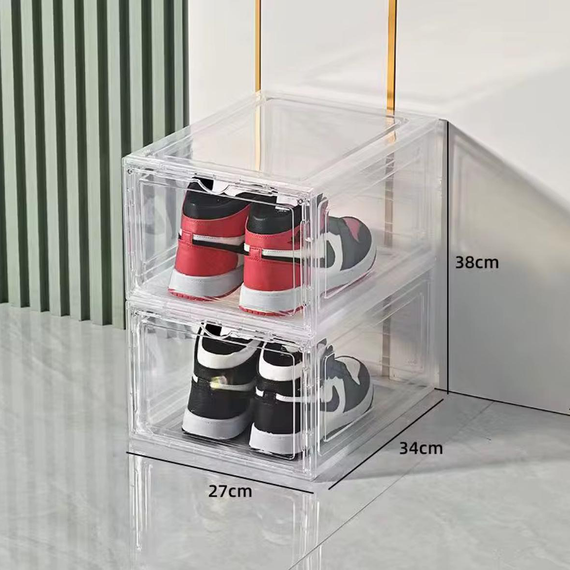 Caja Organizadora Apilable Transparente 1