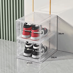 Caja Organizadora Apilable Transparente