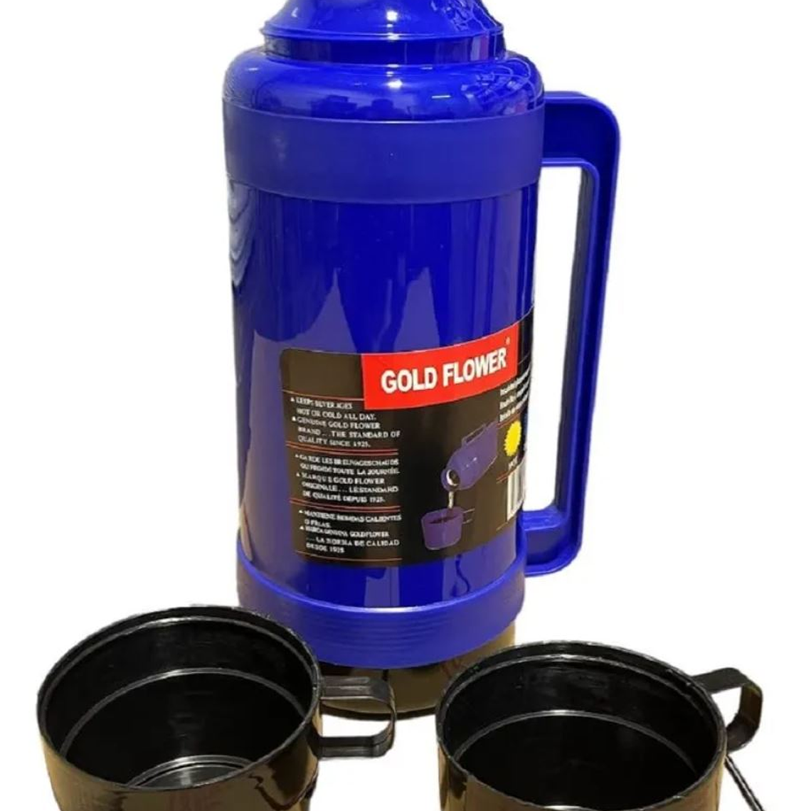 Termo Agua Caliente Y Fría 1.8 Litros Doble Taza 3