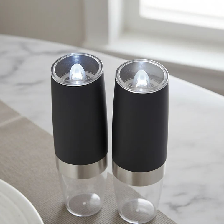 Pack 2 Molinillos Para Sal y Pimienta 1