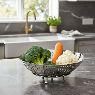 Colador vaporizador Plegable 32 Cms 