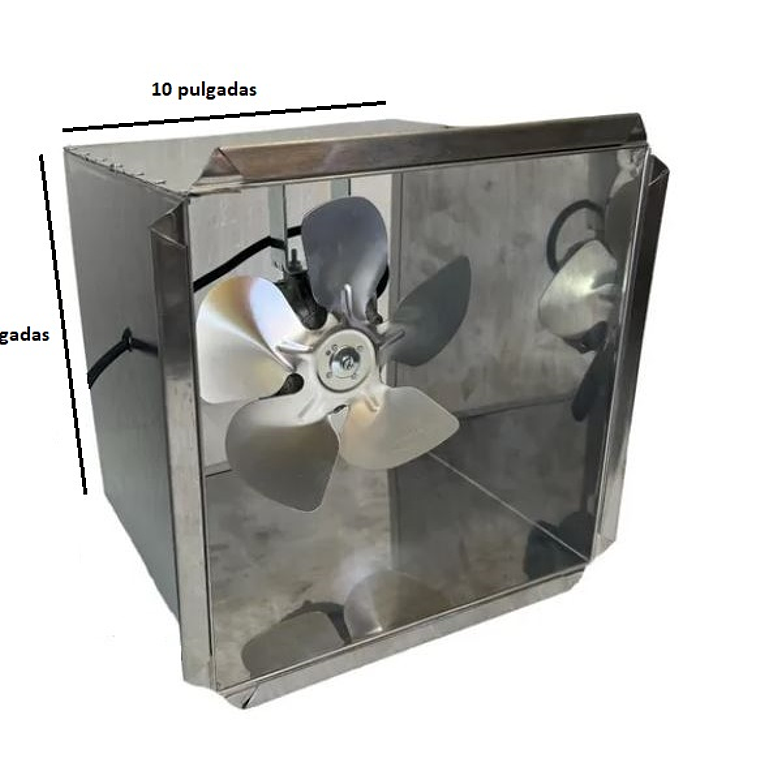Extractor de Aire 10 Pulgadas Cuadrado 2
