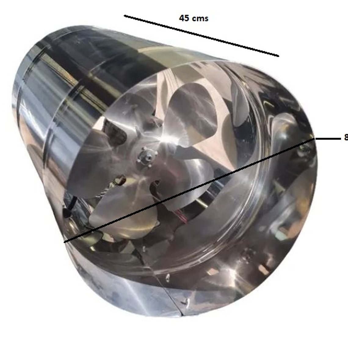 Extractor de Aire 8 Pulgadas Redondo 2