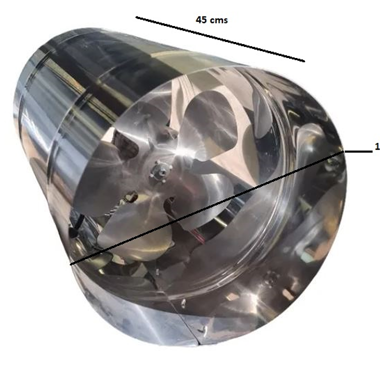 Extractor de Aire 10 Pulgadas Redondo 2