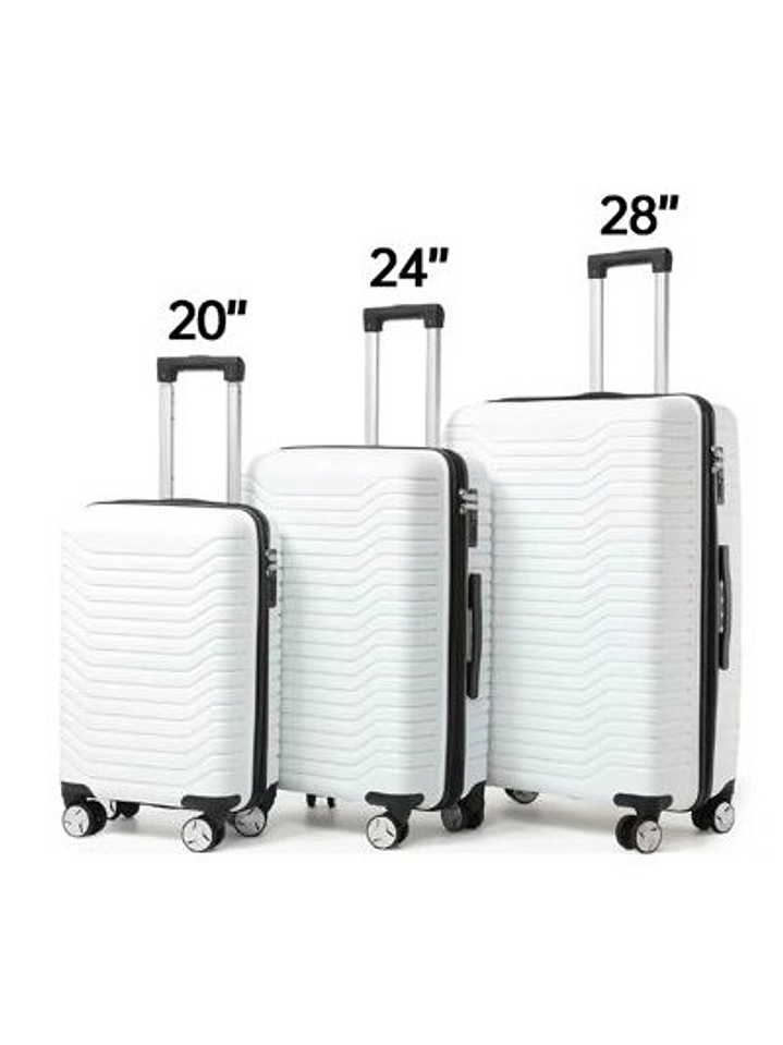 Pack de Maletas Blanca 1