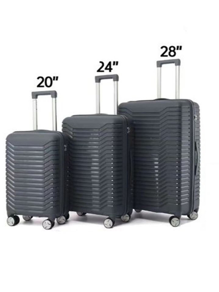 Pack de Maletas Gris Oscuro 1