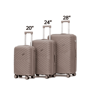 Pack de Maletas Café