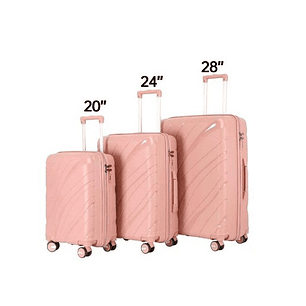 Pack de Maletas Rosa
