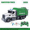 Camión de Basura RC JC-058A - Simulación y Saneamiento
