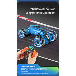 Doble Diversión, Doble Modo! Auto Acrobático RC Twist Car con Control de Muñeca (2.4G)