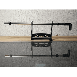 Tubería de Sabo One Piece - Réplica de Metal + Pedestal de Exhibición