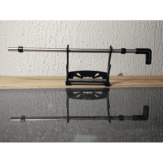 Tubería de Sabo One Piece - Réplica de Metal + Pedestal de Exhibición