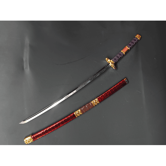 Mini Katana Sandai Kitetsu 20cm - Roronoa Zoro (One Piece) - Réplica Metálica