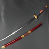 Mini Katana Sandai Kitetsu 20cm - Roronoa Zoro (One Piece) - Réplica Metálica