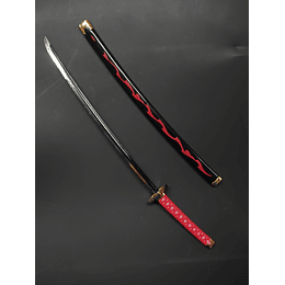 Mini Katana de Kin'emon (Kiku-Ichimonji) 20cm - One Piece - Estilo Foxfire