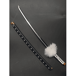 Katana Kikoku - Trafalgar Law (One Piece) - Metal 20cm + Soporte
