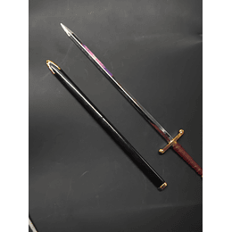 Espada de Colección Real - Edición Morado y Oro - Metal 20cm