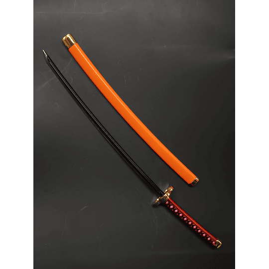 katana de genya shinasugawa nichirin demon slayer 20cm + pedestal