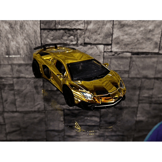 Lamborghini Aventador SV Escala 1:32 - Edición Coleccionista Diecast Metal