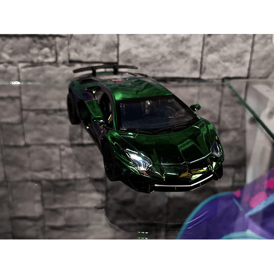 Lamborghini Aventador SV Escala 1:32 - Edición Coleccionista Diecast Metal
