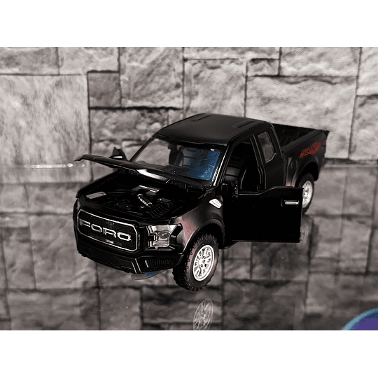Ford F-150 Raptor Escala 1:32 - Camioneta Diecast Metal con Apertura Total