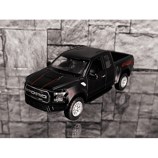 Ford F-150 Raptor Escala 1:32 - Camioneta Diecast Metal con Apertura Total