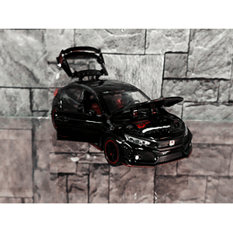 Honda Civic Type R FK8 Escala 1:32 | Metálico - Full Apertura