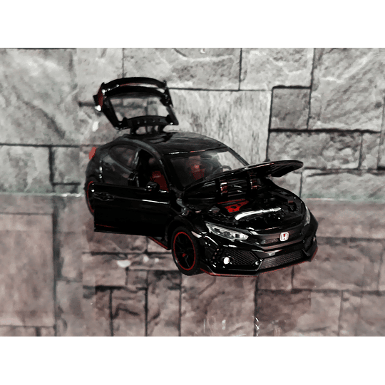 Honda Civic Type R FK8 Escala 1:32 | Metálico - Full Apertura