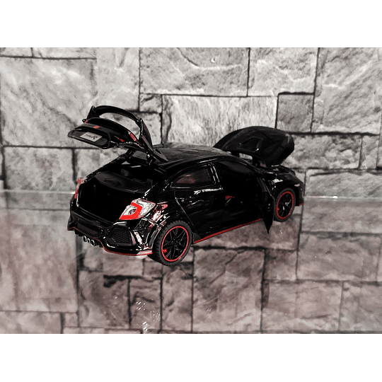 Honda Civic Type R FK8 Escala 1:32 | Metálico - Full Apertura